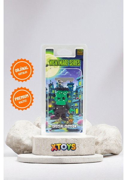 Frankz Frankenstein Anahtarlık, Çanta Charmı ve Aksesuarı, Sevgiliye Hediye Konsept Halloween Oyuncak fiyatları