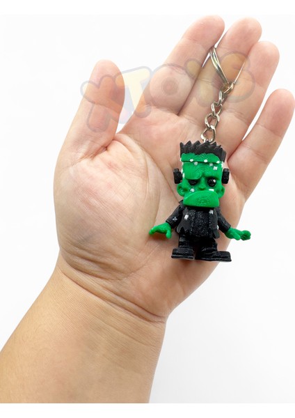 Frankz Frankenstein Anahtarlık, Çanta Charmı ve Aksesuarı, Sevgiliye Hediye Konsept Halloween Oyuncak modelleri
