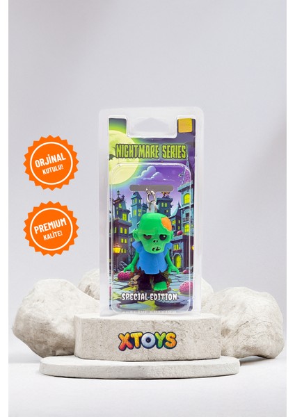 Brain Chunk Zombi Anahtarlık, Çanta Charmı ve Aksesuarı, Sevgiliye Hediye Konsept Halloween Oyuncak fiyatları
