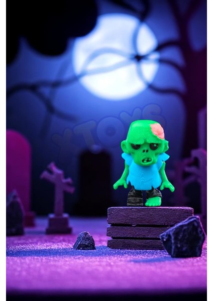 Brain Chunk Zombi Anahtarlık, Çanta Charmı ve Aksesuarı, Sevgiliye Hediye Konsept Halloween Oyuncak