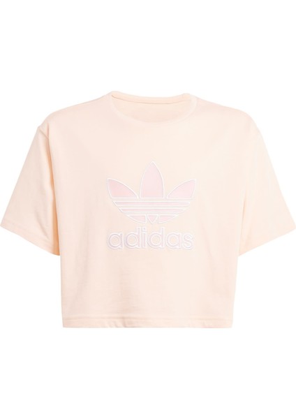 Originals JC9138 Big Logo Execution Kids Oversize Crop Tişört