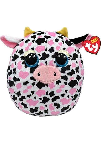 Ty Squishy Beanies Yastık Inek Milkshake 26 cm
