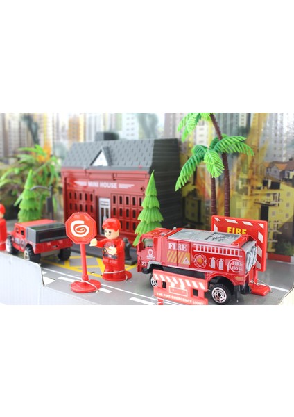 Aksesuarlı Metal Itfaiye Seti modelleri