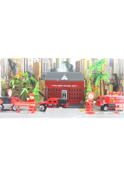 Aksesuarlı Metal Itfaiye Seti fırsatları