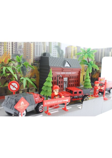 Aksesuarlı Metal Itfaiye Seti indirimleri