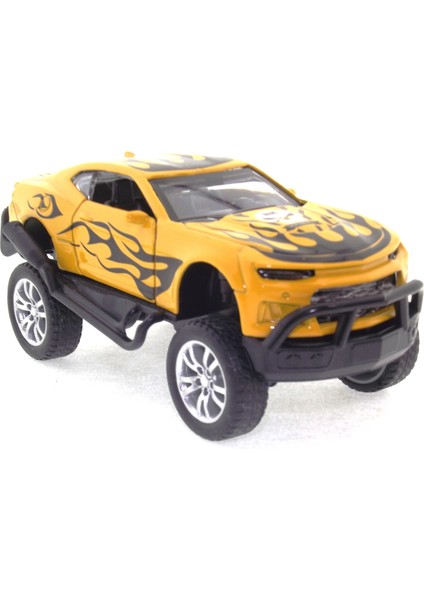 Die Cast Çek Bırak Sarı Arazi Aracı