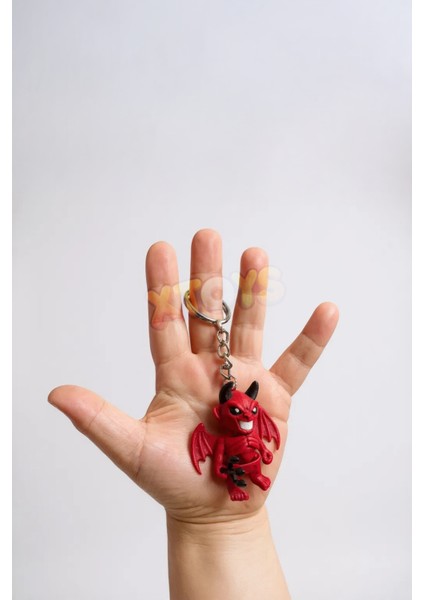 Lucito Şeytan Lucifer Anahtarlık, Çanta Charmı ve Aksesuarı, Sevgiliye Hediye Halloween Oyuncak modelleri