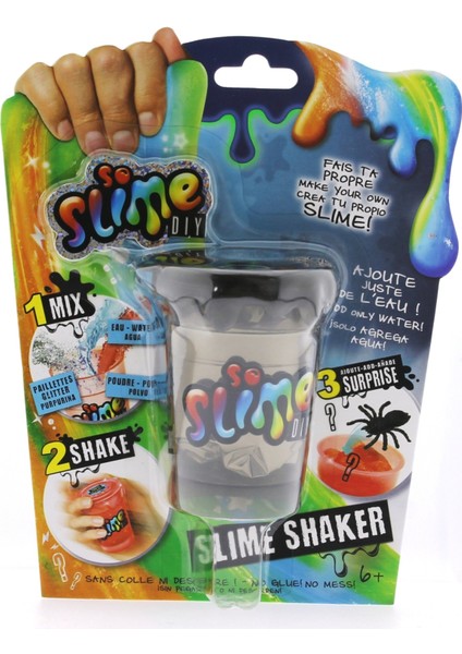 Siyah Slime Shaker Creepy Tekli Paket