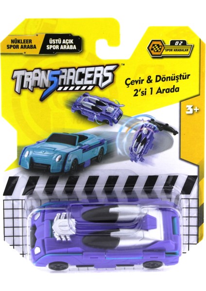 Transracers Dönüşen Araçlar Spor Arabalar Nükleer / Üstü Açık