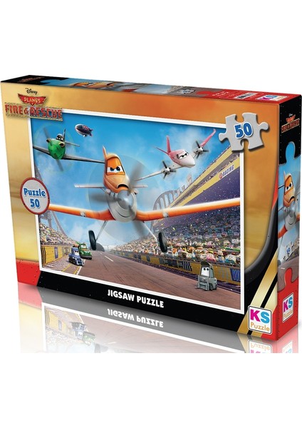 Ks Puzzle 50 Parça Planes
