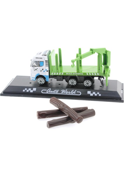 Die Cast Mini Yeşil Kütük Kamyonu fırsatları