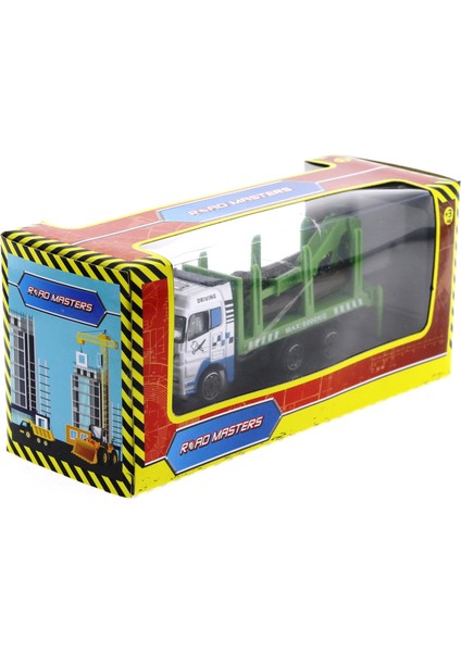 Die Cast Mini Yeşil Kütük Kamyonu