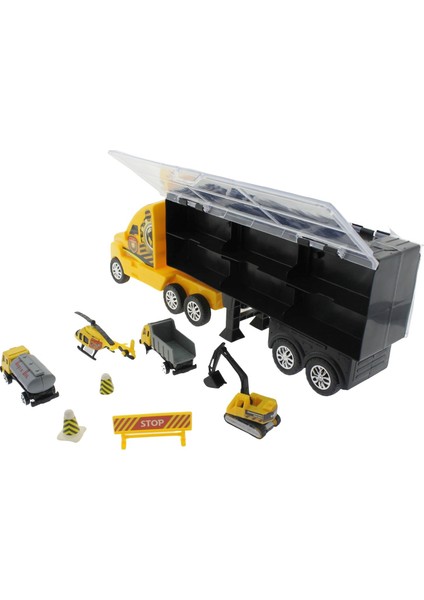 Taşınabilir Die Cast Metal Araçlı Inşaat Kamyonu modelleri