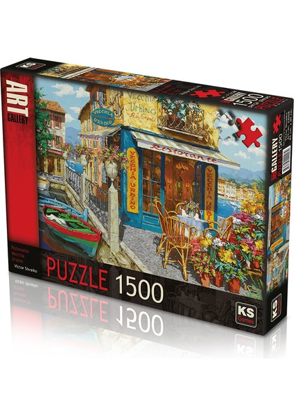 Ks Puzzle 1500 Parça Ristorante Vecchia Urbino