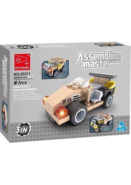 Ausini Assembling Master 3 In 1 61 Parça Arazi Araçları fiyatları