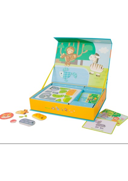 Classic World Ahşap Mıknatıslı Oyun Seti Ormanda fiyatları