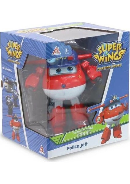 Harika Kanatlar Dönüşen Figür Polis Jett