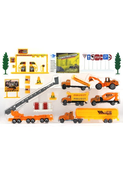 Tankerli Metal Kamyon Seti modelleri