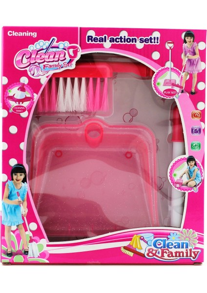 Kırmızı Temizlik Seti CF7711B