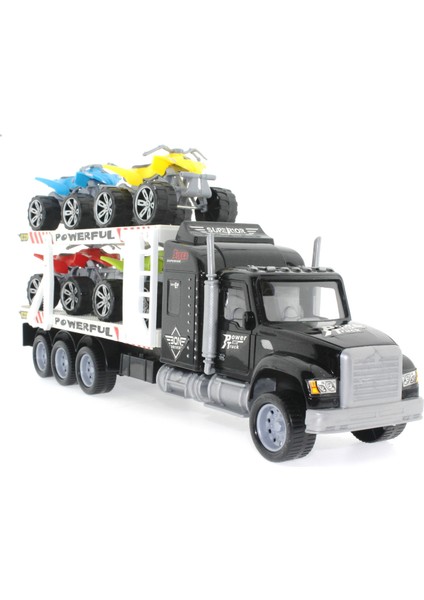 Sürtmeli Atv Taşıyan Siyah Tır indirimleri