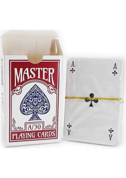 Ks Games Kırmızı Master Oyun Kağıdı Master A/30
