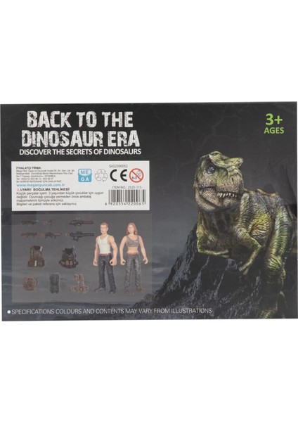 Erkek Figürlü Dinozorlu ve Aksesuarlı Oyun Seti modelleri