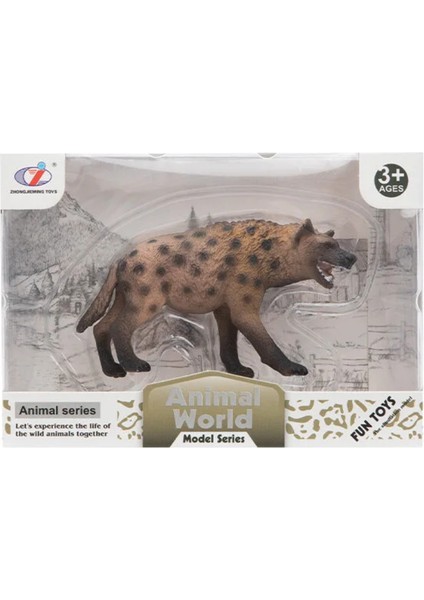 Kutulu Model Figür Hayvan Sırtlan