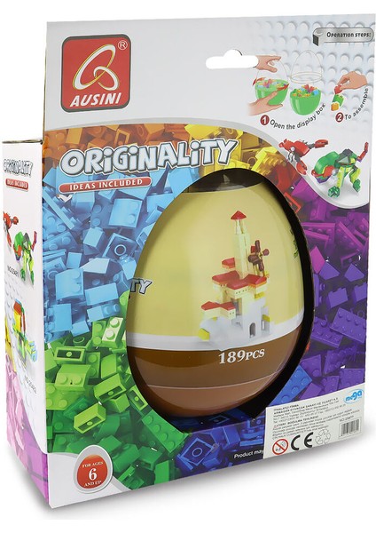 Ausini Özgün Fikirler 189 Parça Yumurta Kutu fırsatları