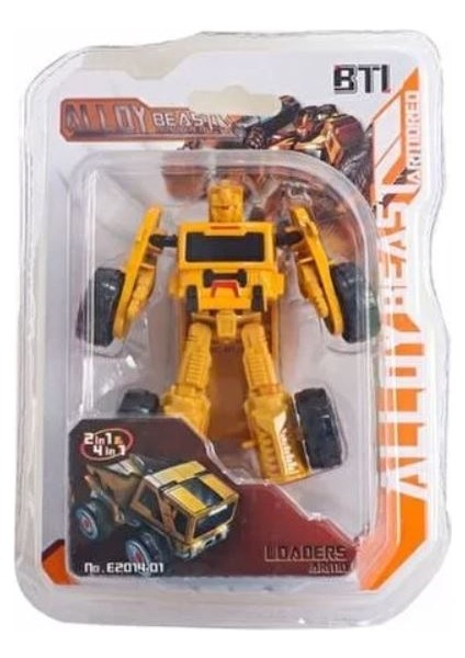 Hafriyat Kamyonuna Dönüşen Robot