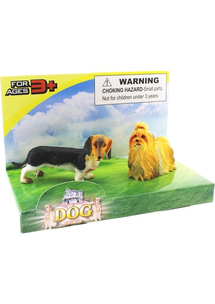 Dakhund ve Yorkshireterrier Model Hayvan Köpek