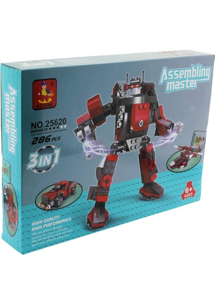 Ausini 286 Parça Assembling Master 3 In 1 fiyatları