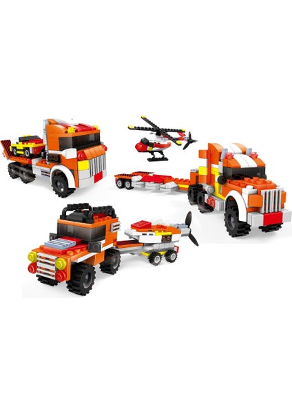 Ausini Assembling Master 3 In 1 311 Parça Araç Taşıyıcı Tır