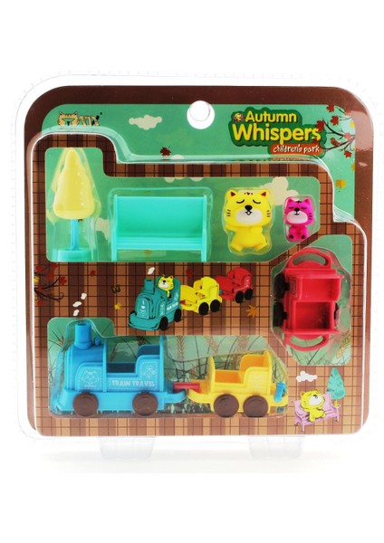 Kedi Şehri Tren Seti Blister fiyatları