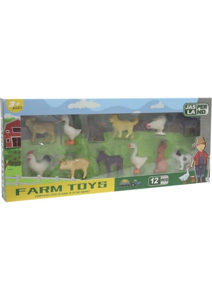 12 Parça Çiftlik Hayvanları Seti fiyatları