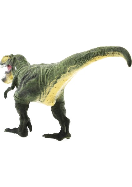 Yumuşak Plastik 31 cm Dinozor Figür - Yeşil T-Rex fırsatları
