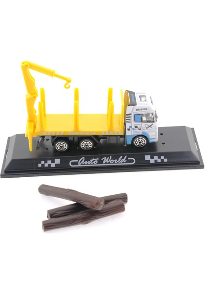 Die Cast Mini Sarı Kütük Kamyonu fırsatları