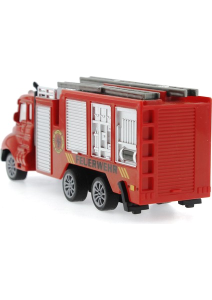 Çek Bırak Metal Mini Söndürücü Itfaiye Kamyonu modelleri