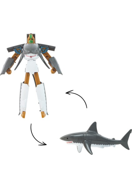 Robota Dönüşen Savaşçı Köpek Balığı