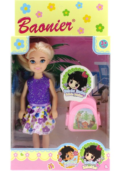 Baonier Mor Çiçek Elbiseli Bebeğim Seyahatte modelleri