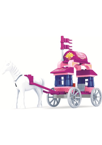 Ausini Fairland 51 Parça Beyaz Atlı Fayton fiyatları