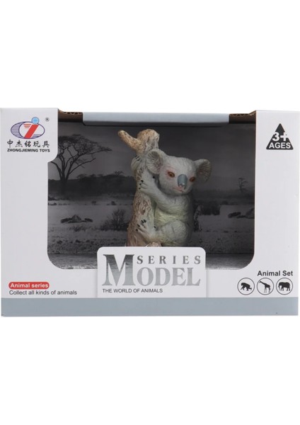 Kutulu Model Figür Hayvan Koala