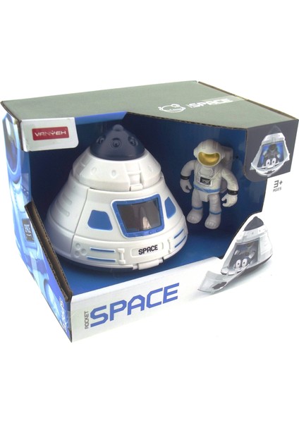 Işıklı ve Astronotlu Uzay Kapsülü fiyatları