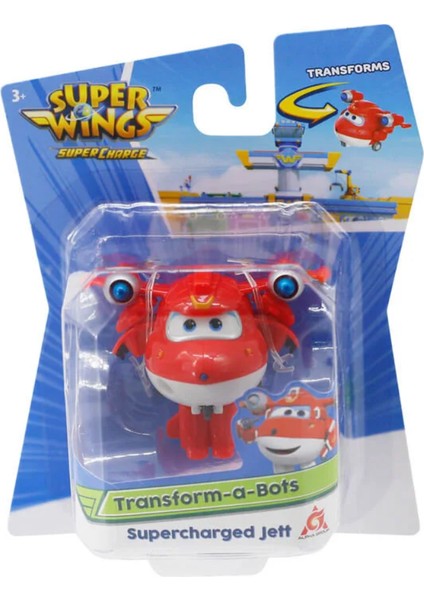 Harika Kanatlar Dönüşen Süpercharged Mini Figür Jett