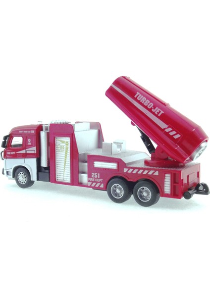 Die Cast Model Çek Bırak Turbo Jet Itfaiye Kamyonu fiyatları