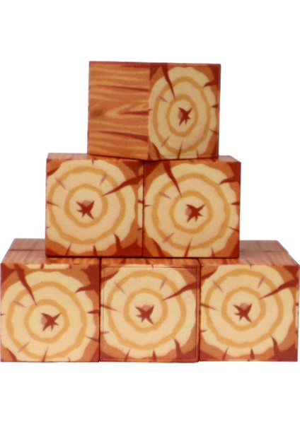 Megacraft 9 Parça Ağaç Gövde Blok