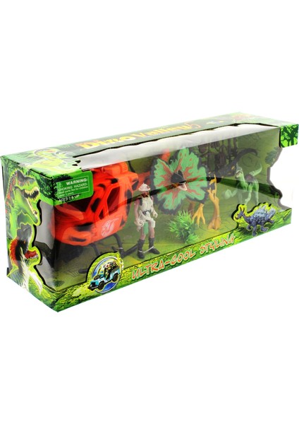 Dinozor Avcısı helikopterli Oyun Seti modelleri