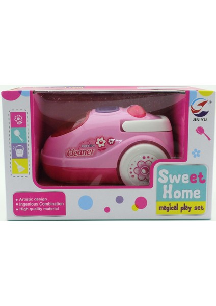 Sweet Home Pembe Elektrik Süpürgesi A5981