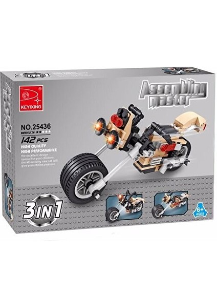 Ausini Assembling Master 3 In 1 142 Parça Motorlar fiyatları