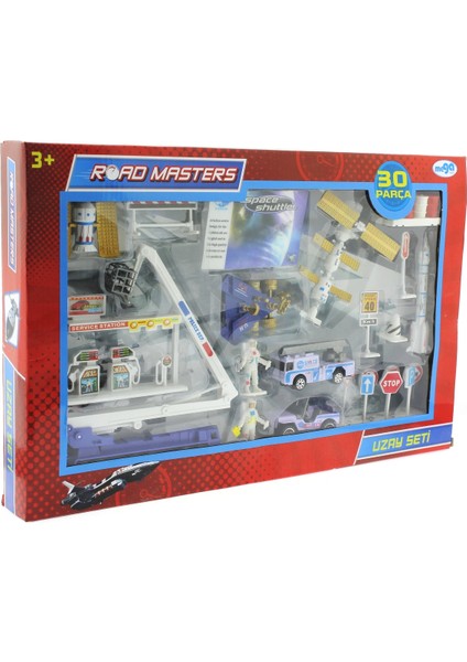Die Cast Asansörlü Uzay Seti 30 Parça JP8106 modelleri