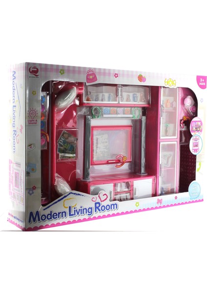 Modern Yaşam Oturma Odası Oyun Seti Sesli ve Işıklı fırsatları